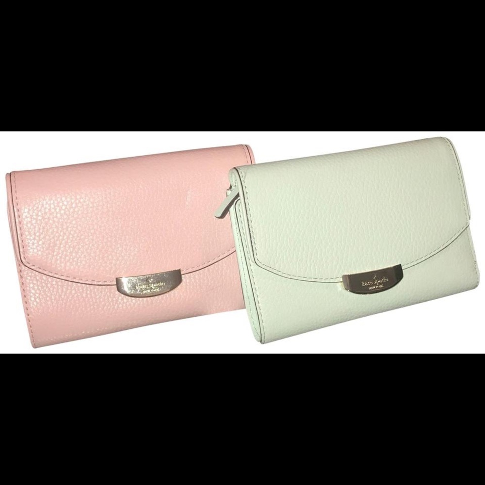 ♠️ Kate spade mint green wallet used condition